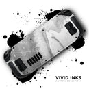 Gray Agate Marble Slate // Vinyl Skin Wrap for Steam Deck OLED & Steam Deck (LCD) — Soft Matte or Ultra Gloss