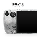 Gray Agate Marble Slate // Vinyl Skin Wrap for Steam Deck OLED & Steam Deck (LCD) — Soft Matte or Ultra Gloss