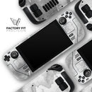 Gray Agate Marble Slate // Vinyl Skin Wrap for Steam Deck OLED & Steam Deck (LCD) — Soft Matte or Ultra Gloss