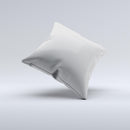 Gray Carbon FIber Pattern Ink-Fuzed Decorative Throw Pillow