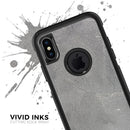 Gray Cracked Concrete - Skin Kit for the iPhone OtterBox Cases