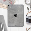 Gray Cracked Concrete - Full Body Skin Decal for the Apple iPad Pro 12.9", 11", 10.5", 9.7", Air or Mini (All Models Available)