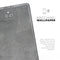 Gray Cracked Concrete - Full Body Skin Decal for the Apple iPad Pro 12.9", 11", 10.5", 9.7", Air or Mini (All Models Available)