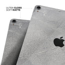 Gray Cracked Concrete - Full Body Skin Decal for the Apple iPad Pro 12.9", 11", 10.5", 9.7", Air or Mini (All Models Available)