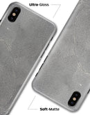 Gray Cracked Concrete - iPhone X Clipit Case