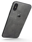 Gray Cracked Concrete - iPhone X Skin-Kit