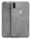 Gray Cracked Concrete - iPhone X Skin-Kit