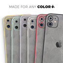 Gray Cracked Concrete - Skin-Kit compatible with the Apple iPhone 13, 13 Pro Max, 13 Mini, 13 Pro, iPhone 12, iPhone 11 (All iPhones Available)