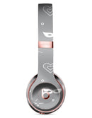 Gray Doodles with Lightning Full-Body Skin Kit for the Beats by Dre Solo 3 Wireless Headphones