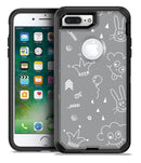 Gray Jester hat with Balloons - iPhone 7 Plus/8 Plus OtterBox Case & Skin Kits