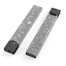 Gray Jester hat with Balloons - Premium Decal Protective Skin-Wrap Sticker compatible with the Juul Labs vaping device