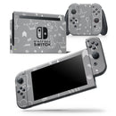 Gray Jester hat with Balloons - Vinyl Skin Wrap for Nintendo Switch 2, OLED, Lite, Pro Controller, Wii & Classic Handhelds