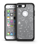 Gray Jester hat with Balloons - iPhone 7 or 7 Plus Commuter Case Skin Kit