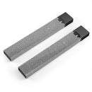 Gray Micro Dot Over Scratched Fabric - Premium Decal Protective Skin-Wrap Sticker compatible with the Juul Labs vaping device