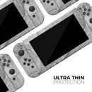 Gray Slate Marble // Skin Decal Wrap Kit for Nintendo Switch Console & Dock, Joy-Cons, Pro Controller, Lite, 3DS XL, 2DS XL, DSi, or Wii - Vinyl Skin Wrap for Nintendo Switch 2, OLED, Lite, Pro Controller, Wii & Classic Handhelds