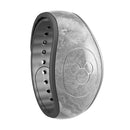 Gray Slate Marble V26 - Full Body Skin Decal Wrap Kit for Disney Magic Band