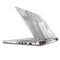 Gray Slate Marble V26 - Full Body Skin Decal Wrap Kit for the Dell Inspiron 15 7000 Gaming Laptop (2017 Model)
