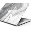 Gray Slate Marble V26 // Skin Decal Wrap Kit Compatible with the Apple MacBook Pro, Pro with Touch Bar or Air (11, 12, 13, 15 & 16" - All Versions Available)