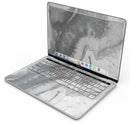 Gray Slate Marble V26 // Skin Decal Wrap Kit Compatible with the Apple MacBook Pro, Pro with Touch Bar or Air (11, 12, 13, 15 & 16" - All Versions Available)