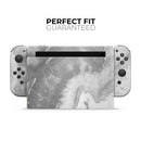 Gray Slate Marble V26 - Full Body Skin Decal Wrap Kit for Nintendo Switch Console & Dock, Pro Controller, Switch Lite, 3DS XL, 2DS XL, DSi, Wii