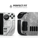 Gray Slate Marble V26 // Vinyl Skin Wrap for Steam Deck OLED & Steam Deck (LCD) — Soft Matte or Ultra Gloss