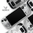 Gray Slate Marble V26 // Vinyl Skin Wrap for Steam Deck OLED & Steam Deck (LCD) — Soft Matte or Ultra Gloss