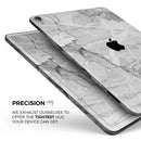 Gray Slate Marble - Full Body Skin Decal for the Apple iPad Pro 12.9", 11", 10.5", 9.7", Air or Mini (All Models Available)