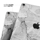 Gray Slate Marble - Full Body Skin Decal for the Apple iPad Pro 12.9", 11", 10.5", 9.7", Air or Mini (All Models Available)