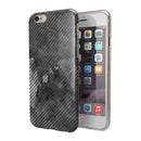 Gray Watercolor Stripes iPhone 6/6s or 6/6s Plus 2-Piece Hybrid INK-Fuzed Case