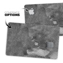 Gray Watercolor Stripes - Premium Protective Decal Skin-Kit for the Apple Credit Card