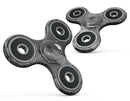 Gray Watercolor Stripes Full-Body Fidget Spinner Skin-Kit