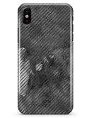 Gray Watercolor Stripes - iPhone X Clipit Case