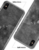 Gray Watercolor Stripes - iPhone X Clipit Case