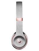 Gray and White Scratched Fabric Full-Body Skin Kit for the Beats by Dre Solo 3 Wireless Headphones