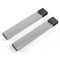 Gray and White Scratched Fabric - Premium Decal Protective Skin-Wrap Sticker compatible with the Juul Labs vaping device