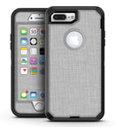 Gray and White Scratched Fabric - iPhone 7 Plus/8 Plus OtterBox Case & Skin Kits