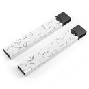 Grayscale Descending Candy Sticks - Premium Decal Protective Skin-Wrap Sticker compatible with the Juul Labs vaping device