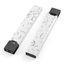 Grayscale Descending Candy Sticks - Premium Decal Protective Skin-Wrap Sticker compatible with the Juul Labs vaping device