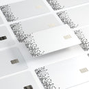 Grayscale Descending Micro Dots - Premium Protective Decal Skin-Kit for the Apple Credit Card