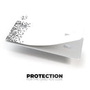 Grayscale Descending Micro Dots - Premium Protective Decal Skin-Kit for the Apple Credit Card