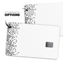 Grayscale Descending Micro Dots - Premium Protective Decal Skin-Kit for the Apple Credit Card