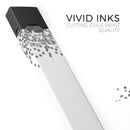 Grayscale Descending Micro Dots - Premium Decal Protective Skin-Wrap Sticker compatible with the Juul Labs vaping device