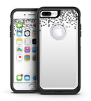 Grayscale Descending Micro Dots - iPhone 7 or 7 Plus Commuter Case Skin Kit