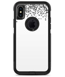 Grayscale Descending Micro Dots - iPhone X OtterBox Case & Skin Kits