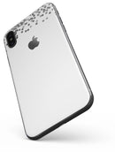 Grayscale Descending Micro Dots - iPhone X Skin-Kit