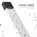 Grayscale Scattered Micro Blocks - Premium Decal Protective Skin-Wrap Sticker compatible with the Juul Labs vaping device