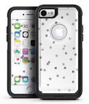 Grayscale Scattered Micro Blocks - iPhone 7 or 8 OtterBox Case & Skin Kits