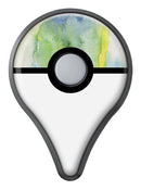 Green 211 Absorbed Watercolor Texture Pokémon GO Plus Vinyl Protective Decal Skin Kit