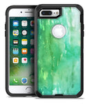 Green 2 Absorbed Watercolor Texture - iPhone 7 Plus/8 Plus OtterBox Case & Skin Kits