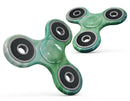 Green 2 Absorbed Watercolor Texture Full-Body Fidget Spinner Skin-Kit